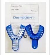 Слепочные ложки, пластик, Н-1, Small, Dispodent - (1 х 12шт.)
