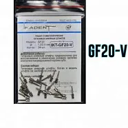 Штифты титановые IKT-GF20-V (24 шт.) Ikadent (Икадент)