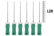 K-File ReadySteel 28мм №35 (6 шт), Dentsply Sirona - ручные файлы, каналорасширители, в стерильном блистере