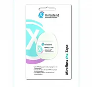 Mirafloss® chx-Tape - зубной флосс с хлоргексидином, 20 м