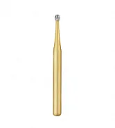 Бор твердосплавный золотой серии FG GW 2 Round Gold (1 шт), SS White