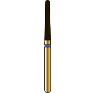 G850 конический с закругленным торцом, длина 10 мм, ISO 016, хвостовик FG ISO 314, зернистость 150, черное кольцо (5 шт.), Diatech - бор алмазный