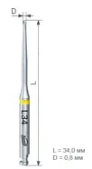 Бор твердосплавный EndoTracer H1SML34.205.008 RAL (1 шт.), Komet Dental