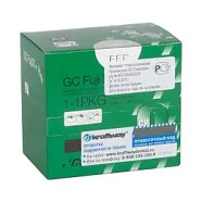 Fuji IX оттенок A2 (порош.15 гр + ж-ть 8 мл) - фторвыделяющий стеклоион. цемент д/пломбир