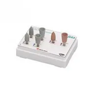 Silicon Polisher Composite Kit 1395, набор полиров для композитов, силиконовые