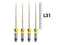 TruNatomy Small 31мм (4 шт), Dentsply Sirona - машинные файлы, стерильные