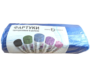 Фартуки в рулоне синие, 60х101 см (200 шт), Dental Formula