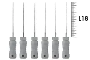 K-File ReadySteel 18мм №08 (6 шт), Dentsply Sirona - ручные файлы, каналорасширители, в стерильном блистере