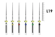 ProFile O.S. 19мм №1-6 ассорти (6 шт), Dentsply Sirona - машинные файлы, каналорасширители, никель-титан