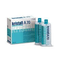Kristall PERFECT А70 в двойном картридже (2 х 50 мл), насадки смесительные зеленые - 12 шт./уп.