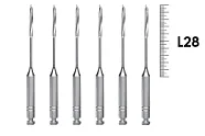 Largo RA 28мм №2 (6 шт), Dentsply Sirona - расширители прямых корневых каналов