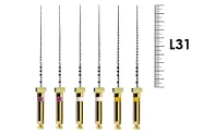 PathFile 31мм №13-19 ассорти (6 шт), Dentsply Sirona - машинные файлы, никель-титан, для создания ковровой дорожки