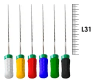 K-Reamer M-Access 31мм №45-80 (6 шт), Dentsply Sirona - ручные файлы, каналорасширители, ассорти