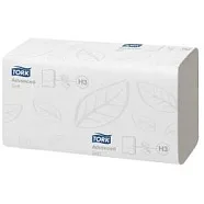 Полотенца Tork Advanced 290184 Singlefold ZZ сложение 2 слоя белые 23х23 см 200 листов 20 шт, Гекса