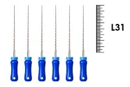 K-Reamer 31мм №30 (6 шт), NIC - ручные файлы, каналорасширители