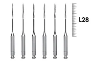 Gates RA 28мм №1 (6 шт), Dentsply Sirona - дрильборы, расширитель устьев корневых каналов, машинный