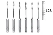 Largo RA 28мм №3 (6 шт), Dentsply Sirona - расширители прямых корневых каналов