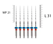 Mtwo 31мм, 04, N25 (6 шт), VDW - тейпер, WP 21
