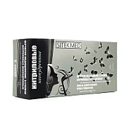 Перчатки SitekMed смотровые нитриловые цвет черный L