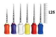 ProTaper Universal Manual Kit 25мм (6 шт), Dentsply Sirona - ручные файлы, комплект, с прогрессирующей конусностью