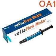 ReliaFlow Molar OA1, текучий композит низкой текучести, шприц (1 x 2 г, наконечники), AHL