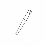 Uniclip 0,8 мм -108, 100 шт.- беззольные шт.ифты, белые (C215U00010800)