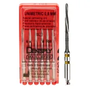 Unimetric калибровочный дриль №208 желт. 2 полосы (6 шт), Dentsply Sirona