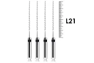 Lentulo 21мм N4 ISO 70-90 черный (4 шт), Dentsply Sirona - эндодонтические каналонаполнители, машинные