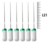 K-Reamer M-Access 21мм №15 (6 шт), Dentsply Sirona - ручные файлы, каналорасширители
