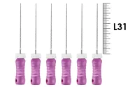 K-File ReadySteel 31мм №10 (6 шт), Dentsply Sirona - ручные файлы, каналорасширители, в стерильном блистере