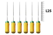 FlexoReamer Senseus 25мм №20 (6 шт), Dentsply Sirona - ручные файлы, гибкие, с эргономичной ручкой