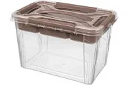 Универсальный ящик Econova Grand BOX с замками и вставкой органайзером, 290x190x180 мм, 6.65 л 433224230