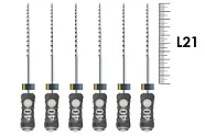 H-Files Dentsply Sirona 21мм №40 (6 шт) - ручные файлы, каналорасширители