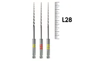 E3 Small Apical Rotary System 28мм ассорти №20-25 (3 шт), EndoStar - машинные файлы, 20/06, 20/04, 25/04
