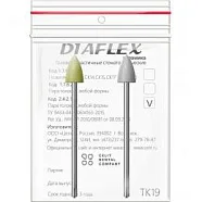 Головки эластичные стоматологические Diaflex-керамика, модель ТК19, комплектность (2 шт)