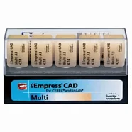 Блоки Ivoclar Vivadent IPS Empress CAD CEREC/inLab Multi A3,5 C14 5 шт