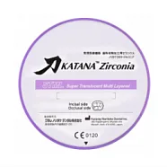 Katana Zirconia STML, цвет NW, толщина 18 мм, Kuraray Noritake - диск циркониевый