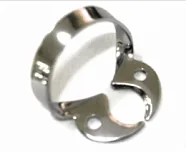 Gloss Finish Wingless Clamps #W3 - Полированные бескрылые кламмеры