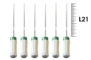 K-File M-Access 21мм №15 (6 шт), Dentsply Sirona - ручные файлы, каналорасширители