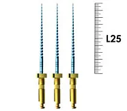 E-Flex Blue 25мм, .04, N20 (3 шт), Eighteeth - машинные файлы, 10 Packs 033