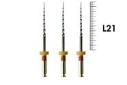 HyFlex EDM One File 21мм (3 шт), Coltene - машинные файлы, NiTi