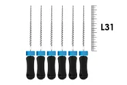 H-File ReadySteel 31мм №140 (6 шт), Dentsply Sirona - ручные файлы, каналорасширители, стерильный блистер