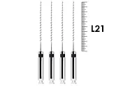 Lentulo 21мм N4 ISO 70-90 черный (4 шт), Dentsply Sirona - эндодонтические каналонаполнители, машинные
