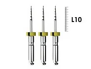 E-Flex Mini 10мм, .08, N17 (3 шт), Eighteeth - машинные файлы, 014
