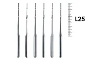 Post Space Bur 25мм №007 (6 шт), Dentsply Sirona - эндодонтические дрильборы, для подготовки канала под штифт
