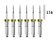 E-Flex Mini 16мм, .04, N30 (6 шт), Eighteeth - машинные файлы, 10