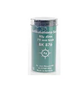 BK 876 артикуляционный шелк  ролик 3 м х 75мм  , 80 мкм, зеленый