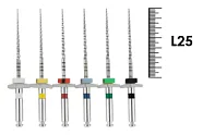 SC Plus 25мм, Assorted (6 шт), Soco - машинные файлы с памятью формы