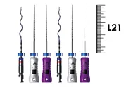 XP-endo Shaper sequence 21мм (6 шт), FKG - машинные файлы, набор инструментов