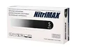Перчатки нитриловые NitriMAX / Нитримакс 4 г (S, черные) 50 пар Archdale 